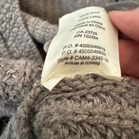 ARITZIA WILFRED 100% wool (Italian yarn) sleeveless turtleneck sweater vest XXS - Picture 6 of 8